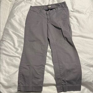 J. Crew Frankie charcoal size 2p pants